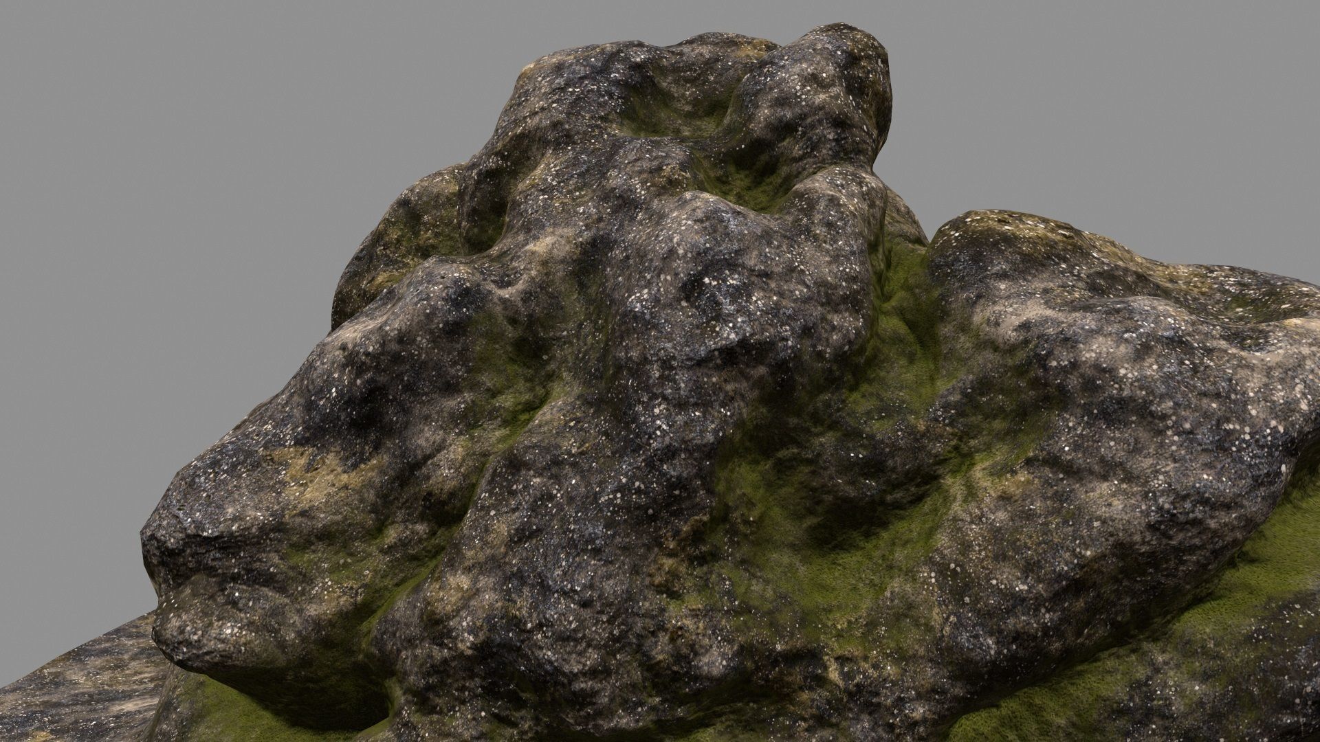 Mountain Rock 3D model_18