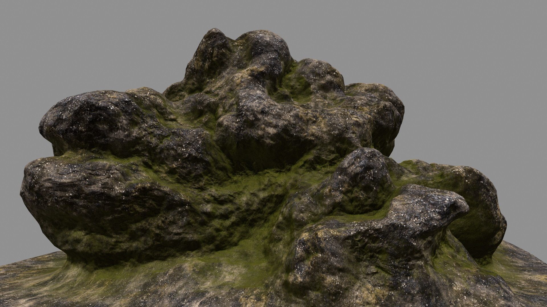 Mountain Rock 3D model_12