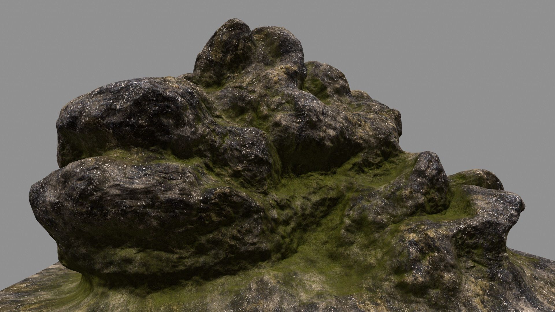 Mountain Rock 3D model_13