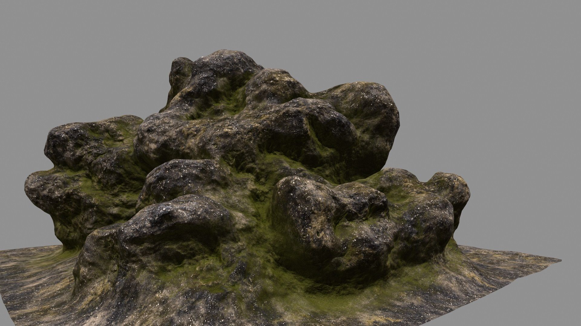 Mountain Rock 3D model_10