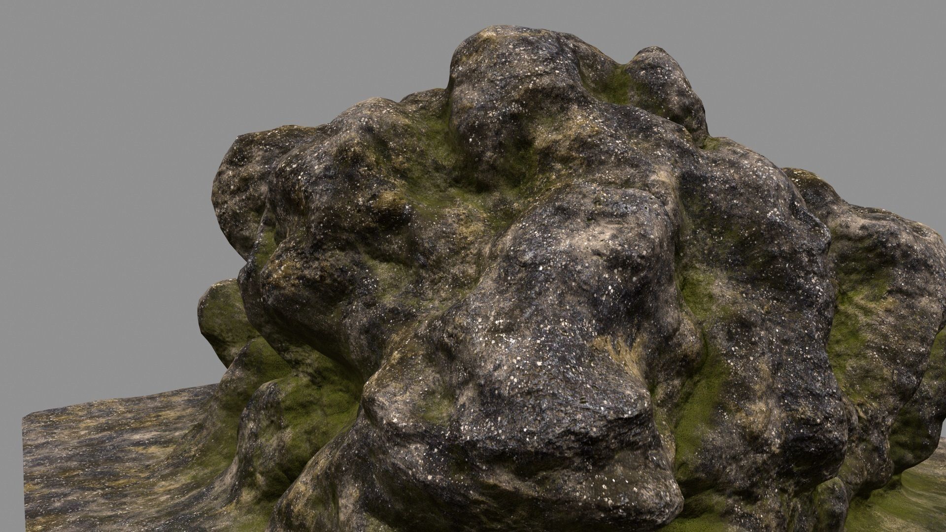 Mountain Rock 3D model_19