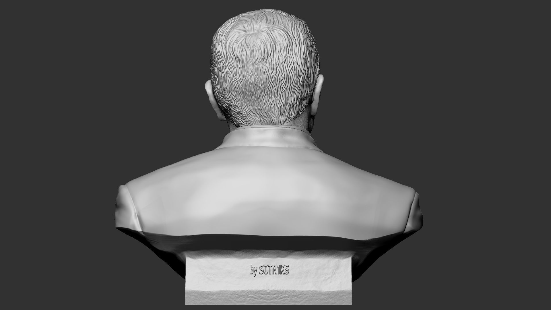 Recep Erdogan 3D print model_11