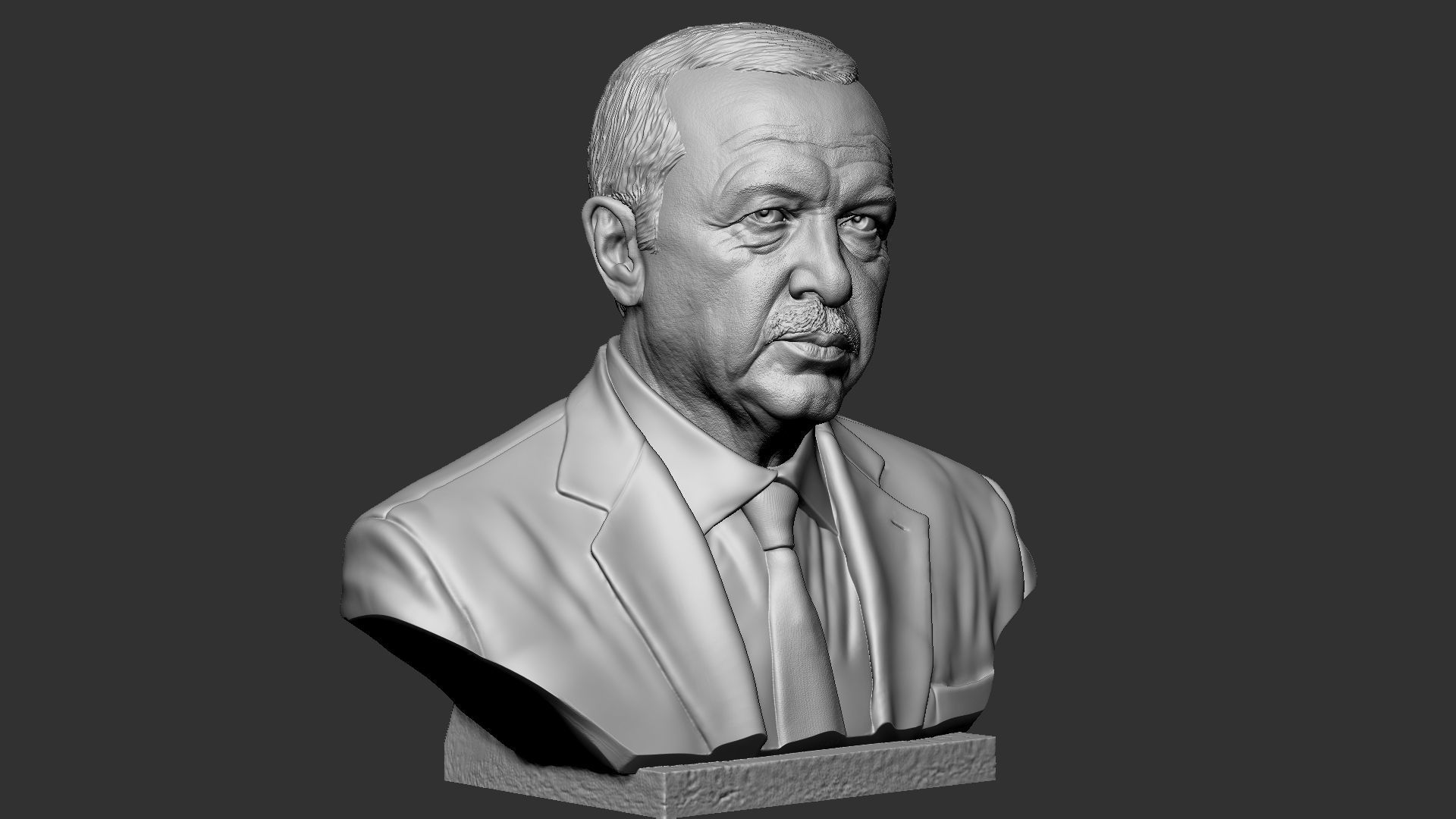 Recep Erdogan 3D print model_18