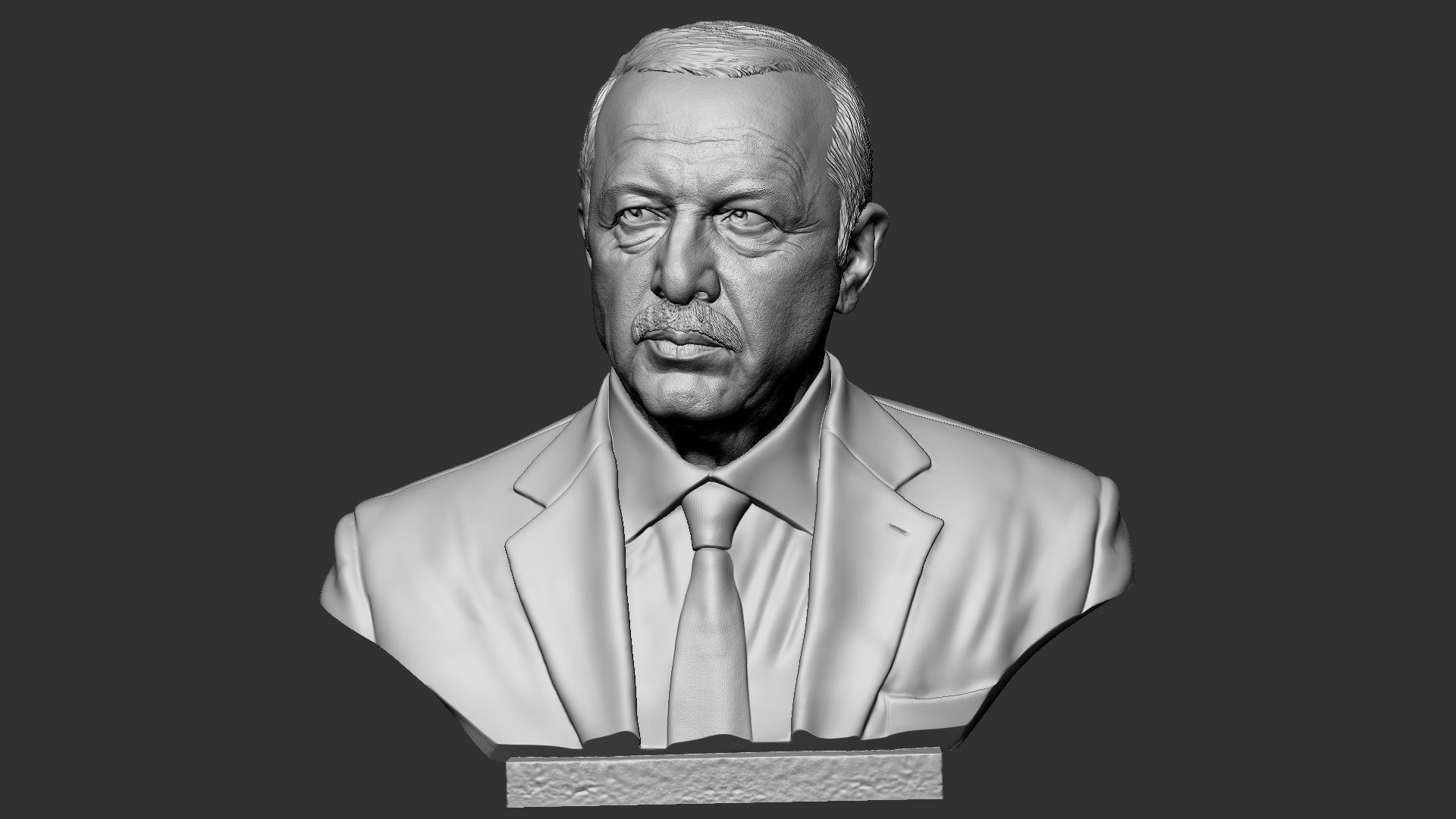 Recep Erdogan 3D print model_20
