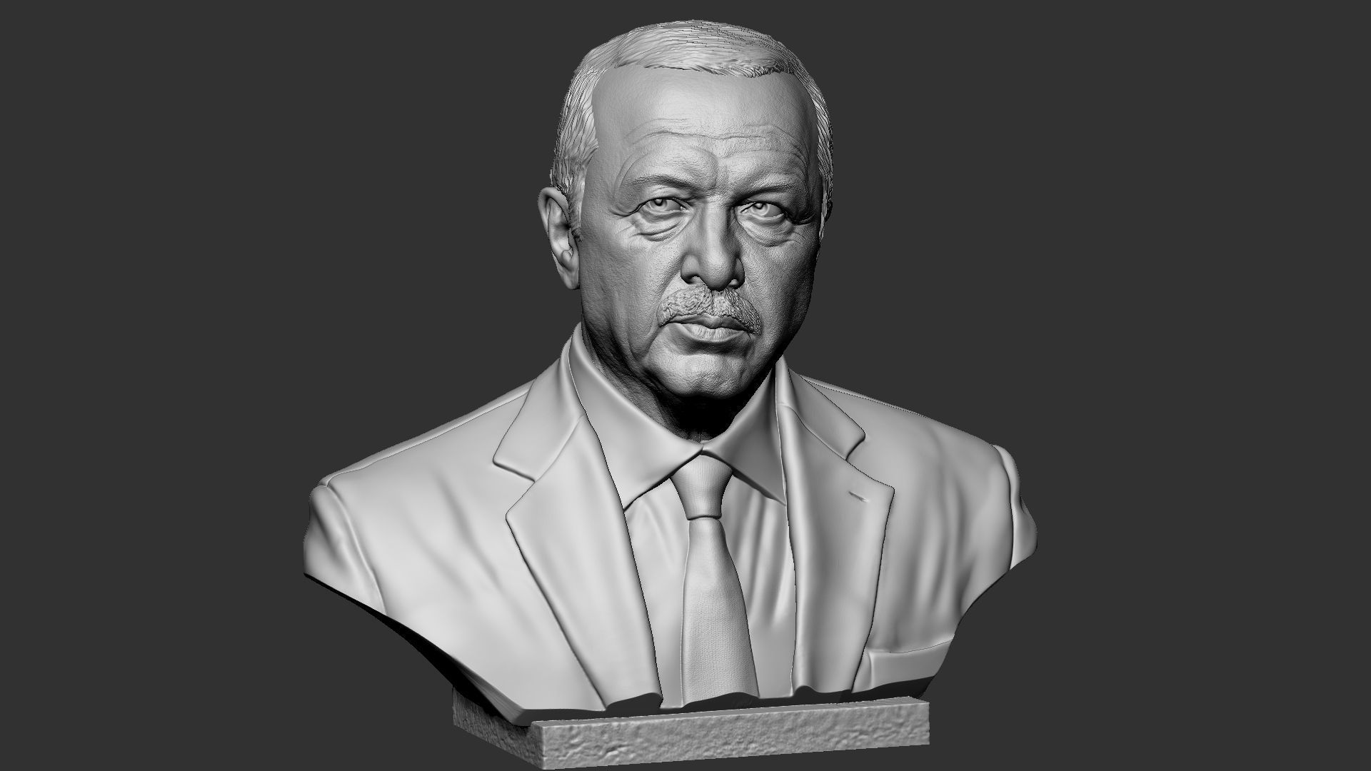 Recep Erdogan 3D print model_19