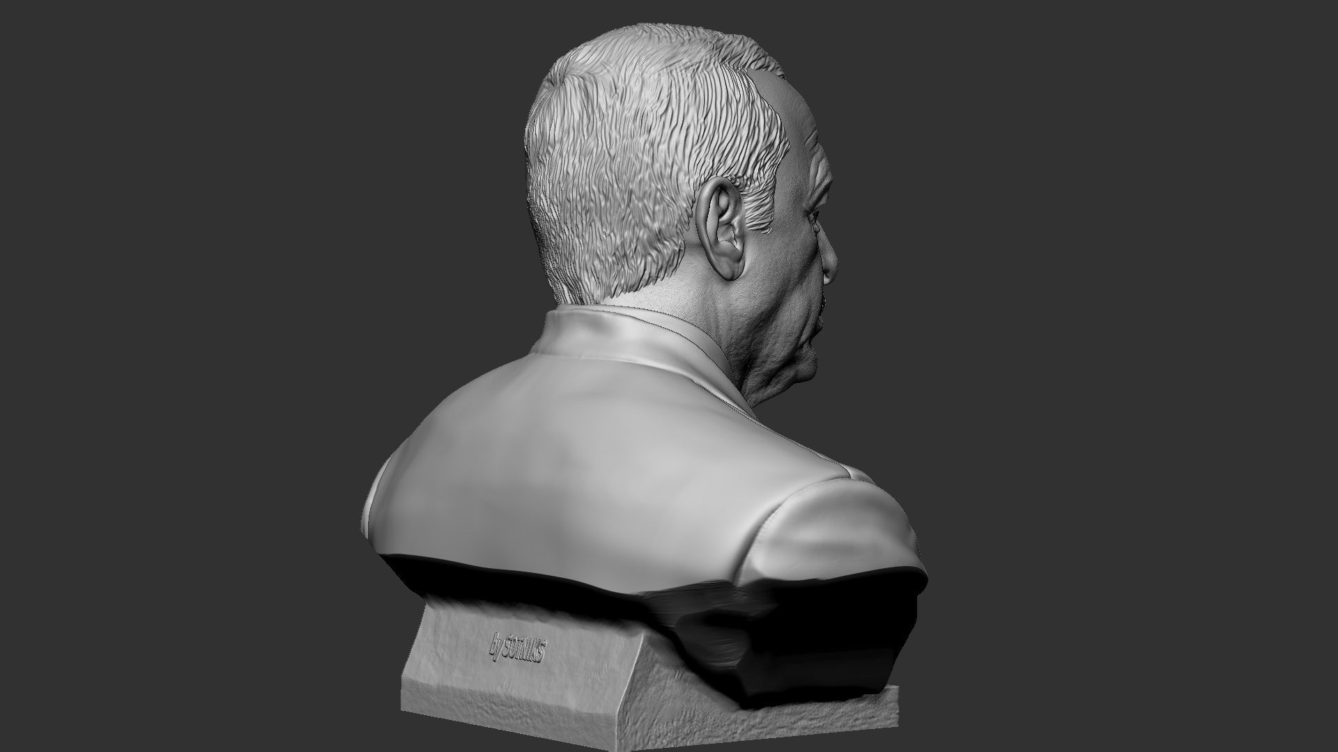 Recep Erdogan 3D print model_14