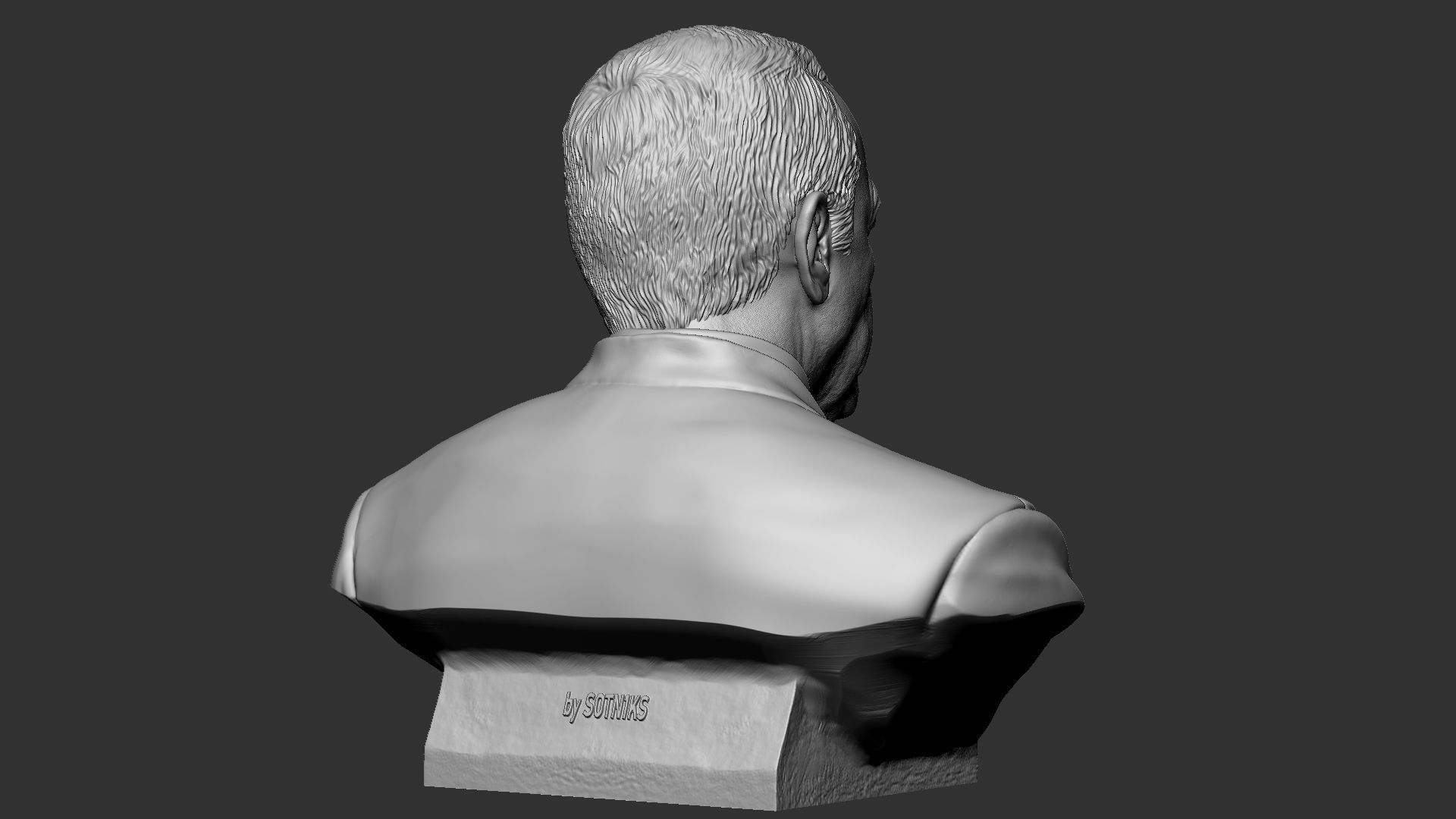 Recep Erdogan 3D print model_13