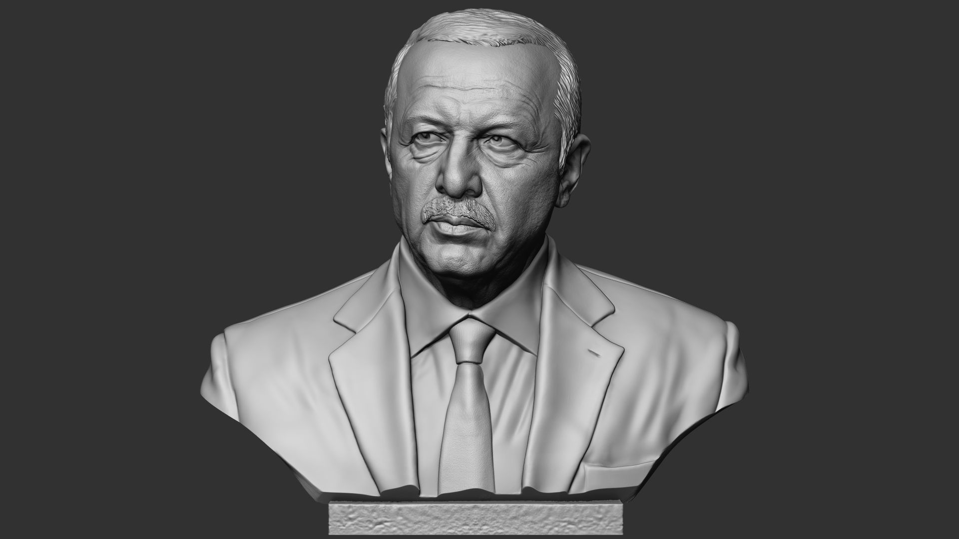 Recep Erdogan 3D print model_10