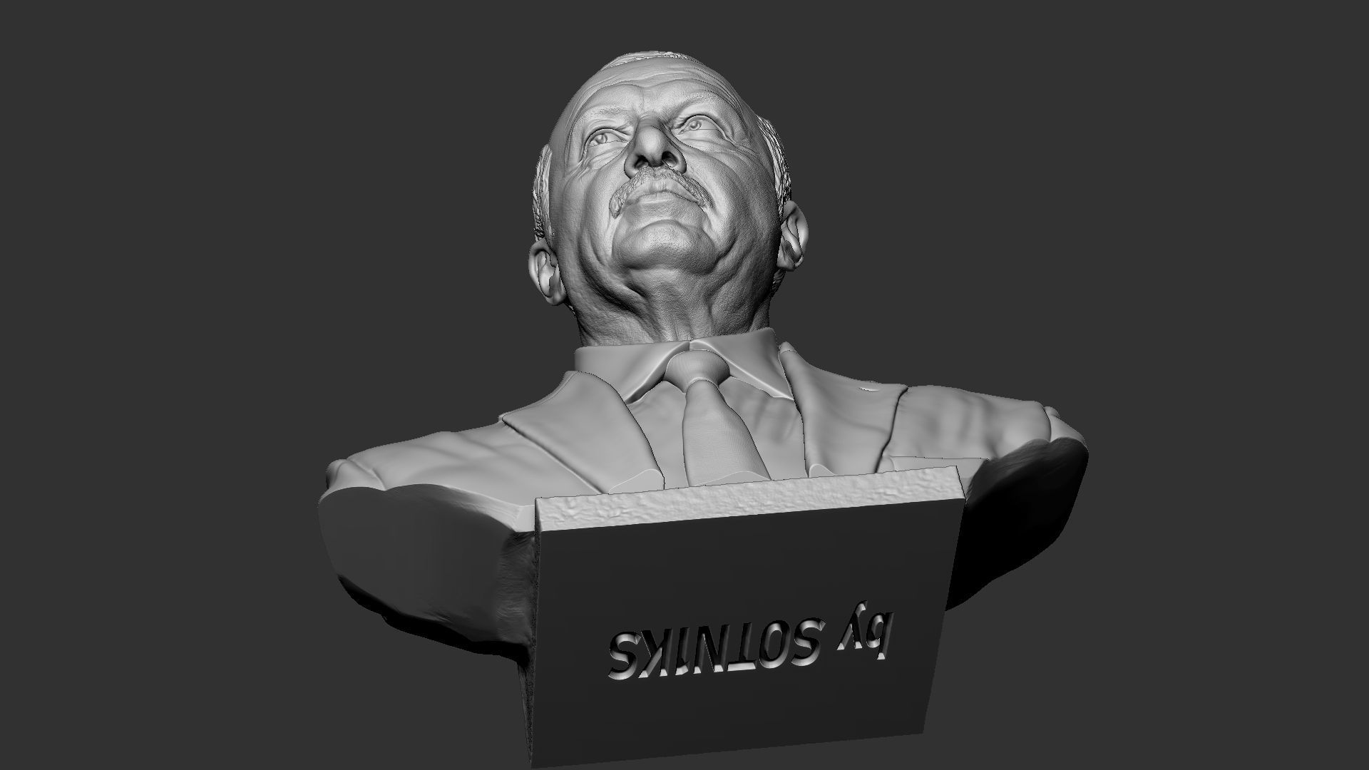 Recep Erdogan 3D print model_24