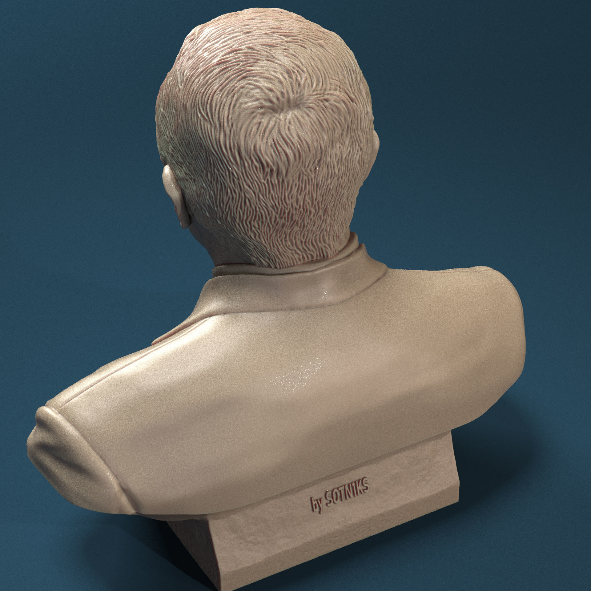 Recep Erdogan 3D print model_9