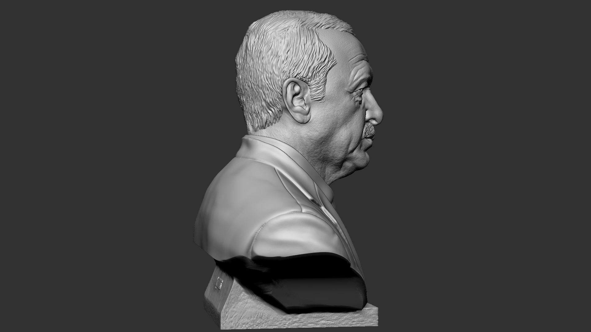 Recep Erdogan 3D print model_15