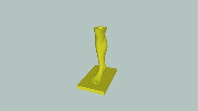 Foot Sculpture 3D print model