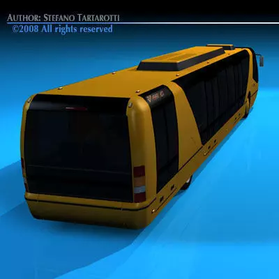 City bus 3D model_0