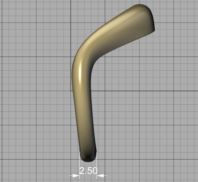 Wavy Dome Ring Curvy statement ring 3dmodel 3D print model_33