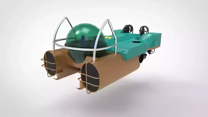 research submersible 3D model