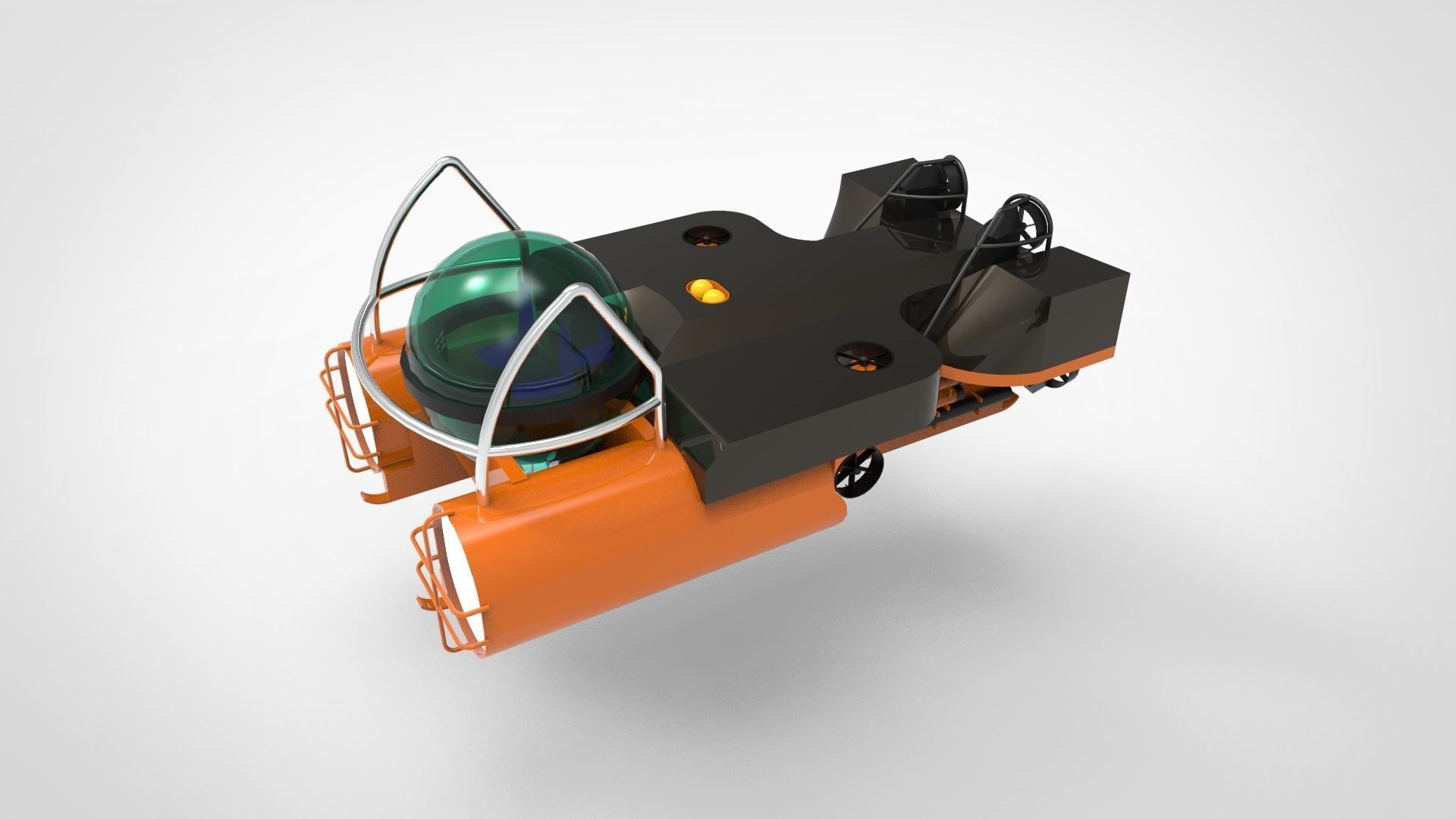 Research submersible 3D model_3