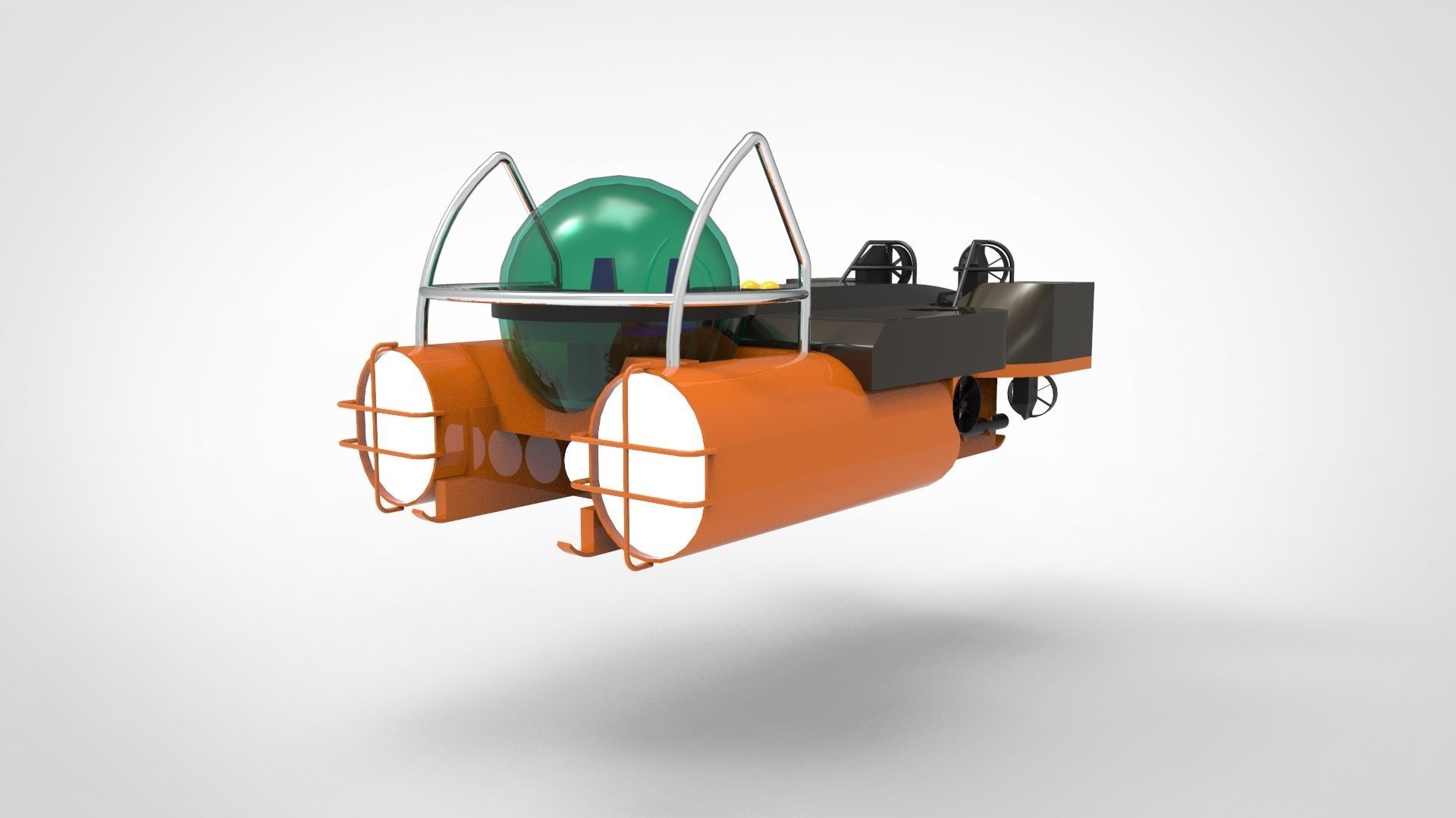 Research submersible 3D model_1