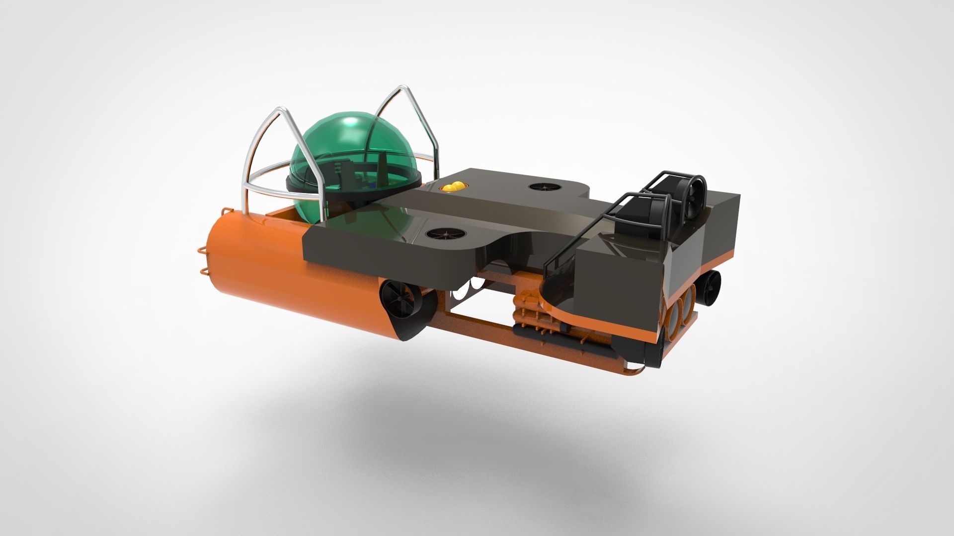 Research submersible 3D model_2