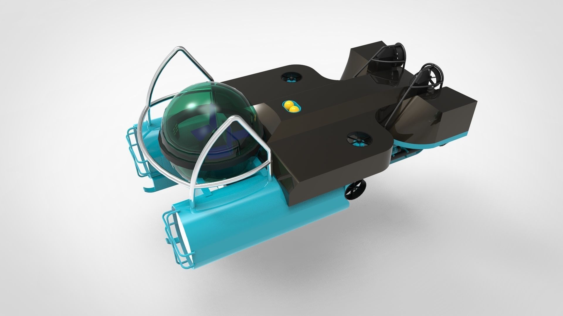 research submersible  3D model_2
