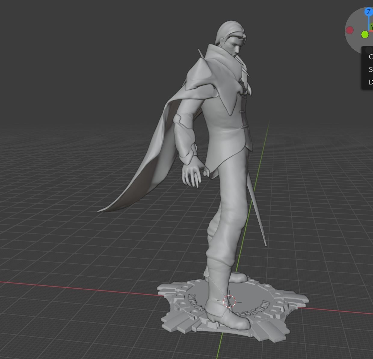 Quillen for print  3D print model_7
