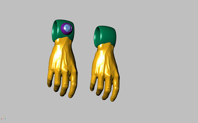 Hands of the King  Poseidon  3D print model