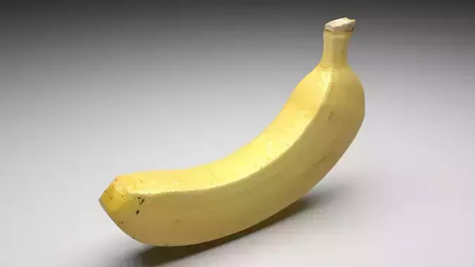 Banana 3D model