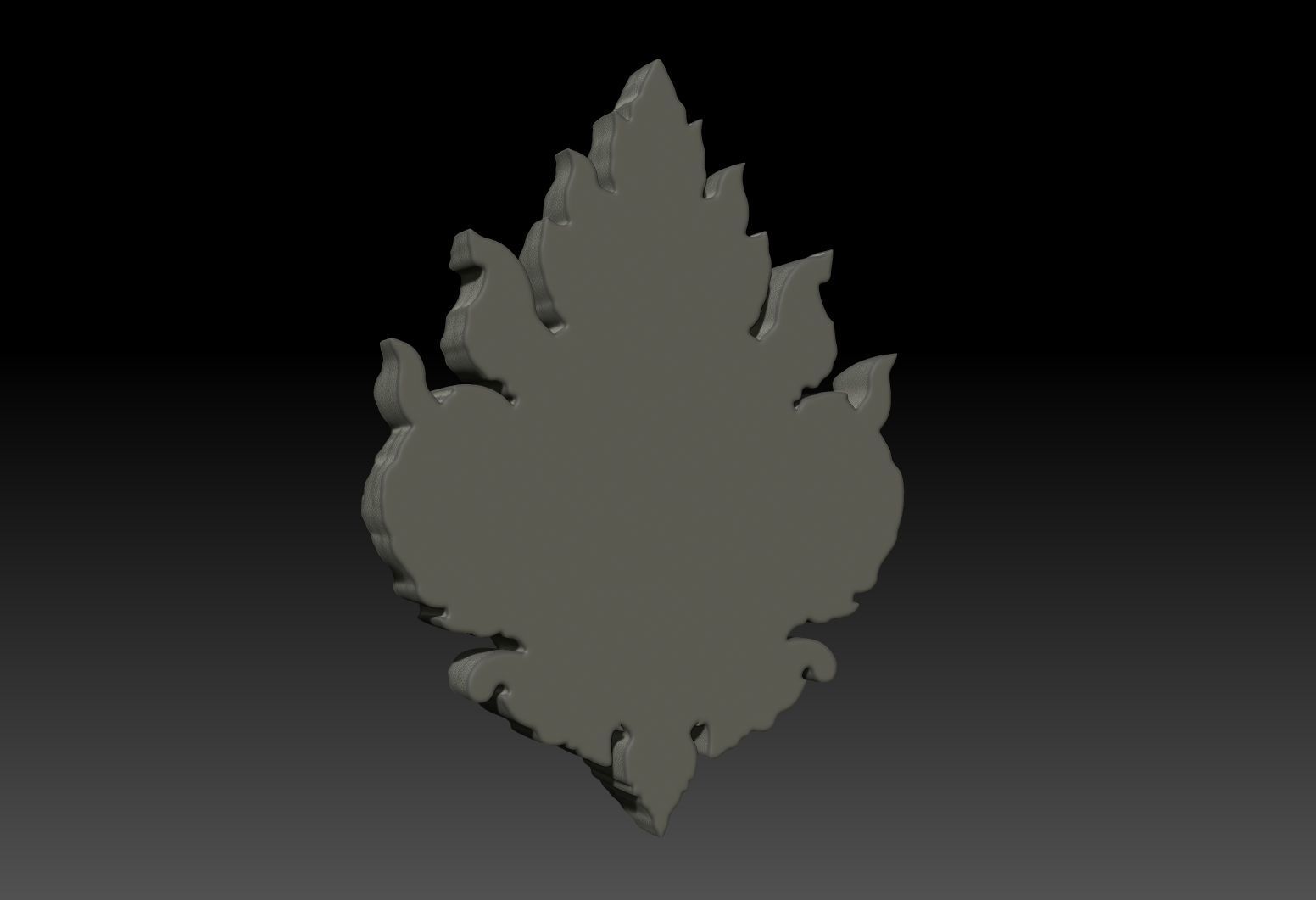 Thai Ornament Decor Bas Relied 05 - 231005 3D print model_5