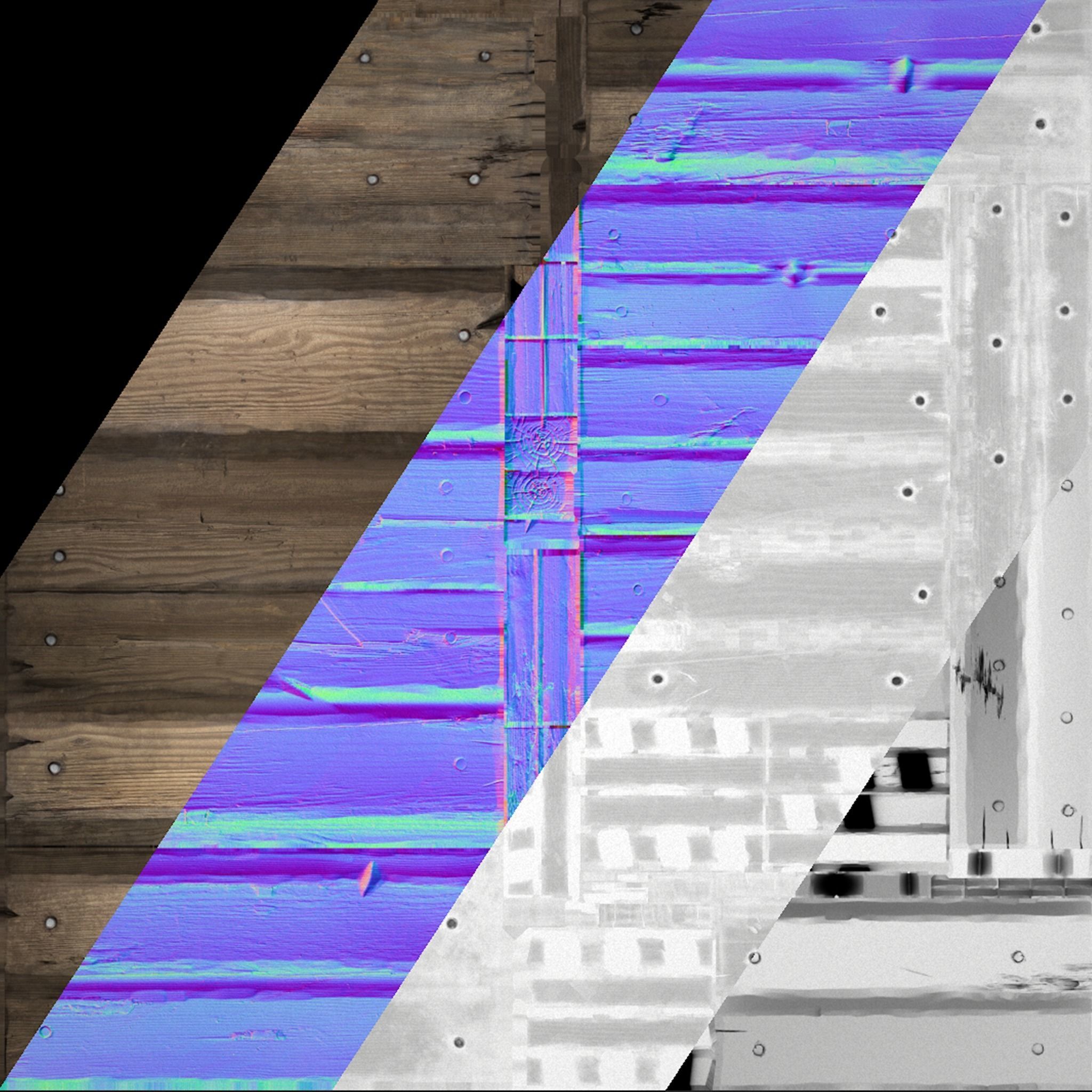 Medieval Stairs  Large Pack Low-poly 3D model_62