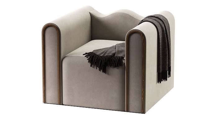 Camarat Armchair 3D model