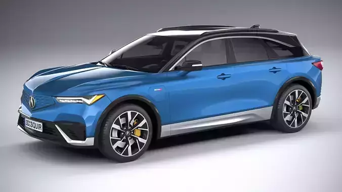 Acura ZDX 2024 3D model