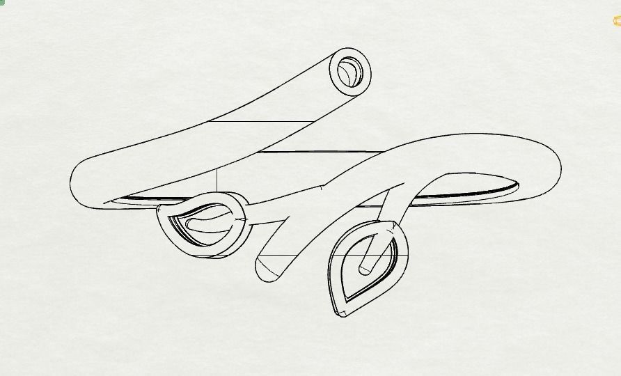 LeafRing 3D print model_3