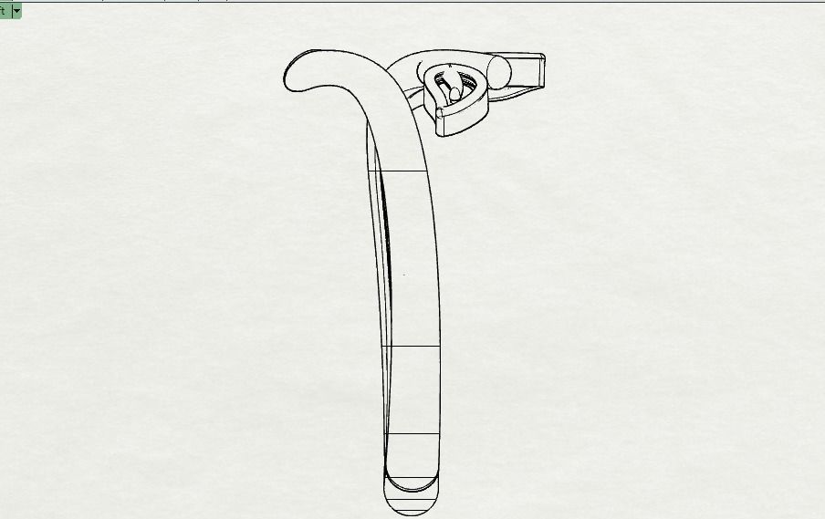 LeafRing 3D print model_5