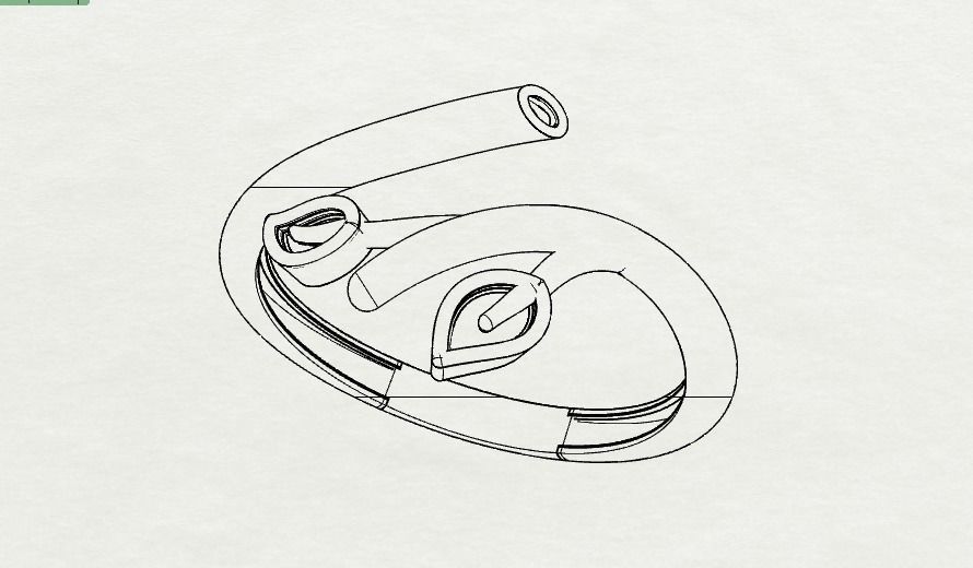 LeafRing 3D print model_6