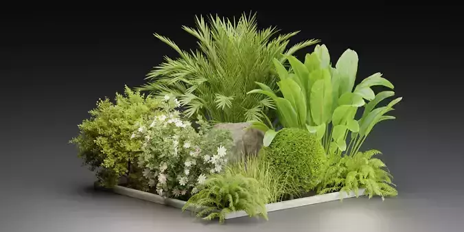 outdoor garden plants collection vol 97-Blender