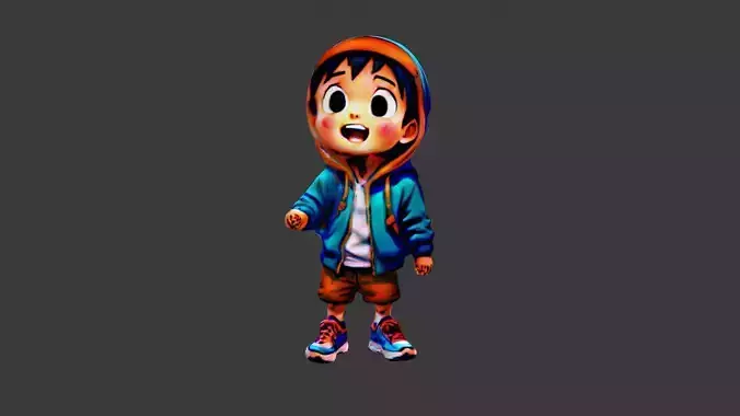 Kid Cartoon Character