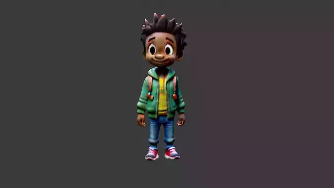 Kid Cartoon Character