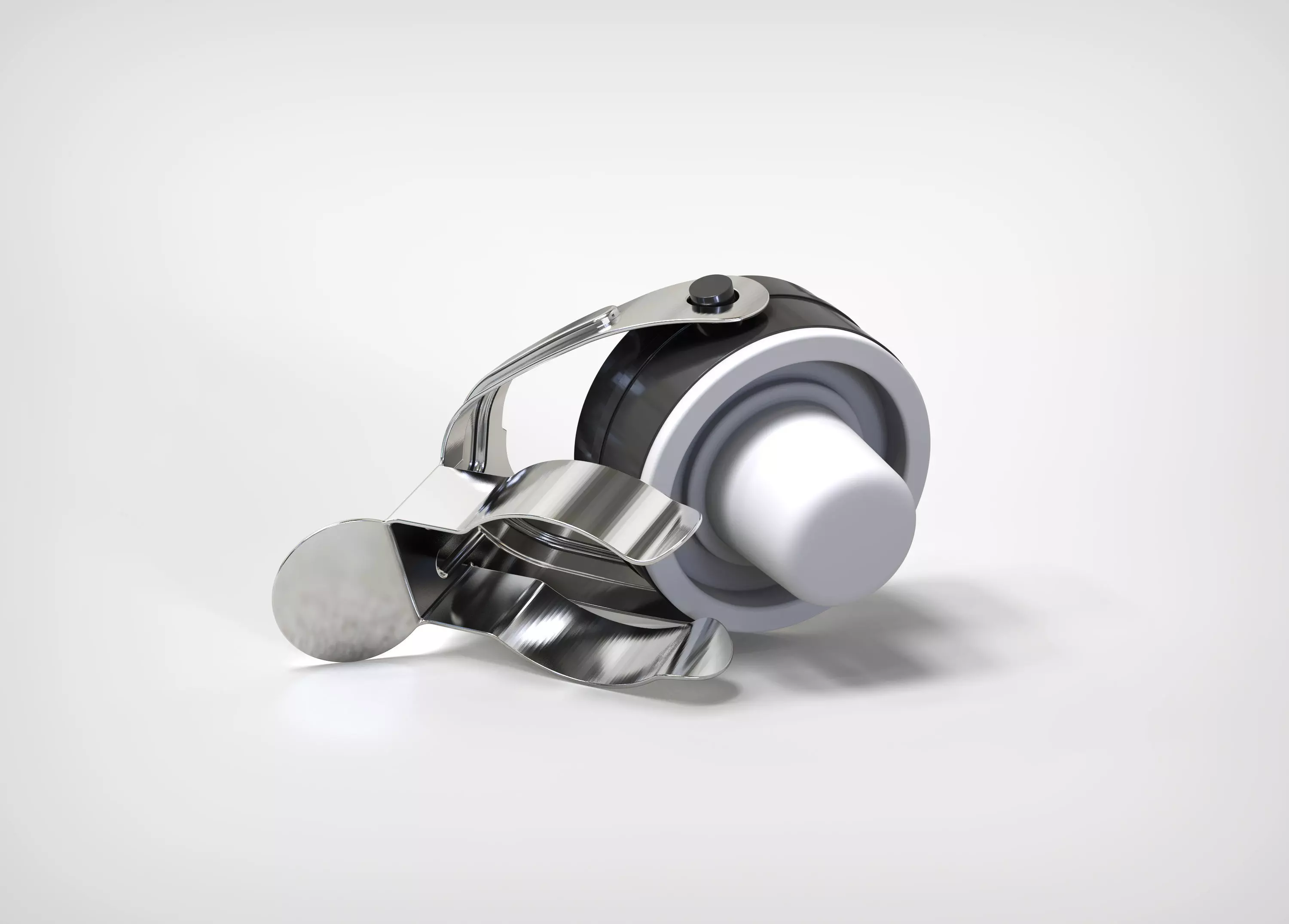 Mechanical bottle cap 3D model_0