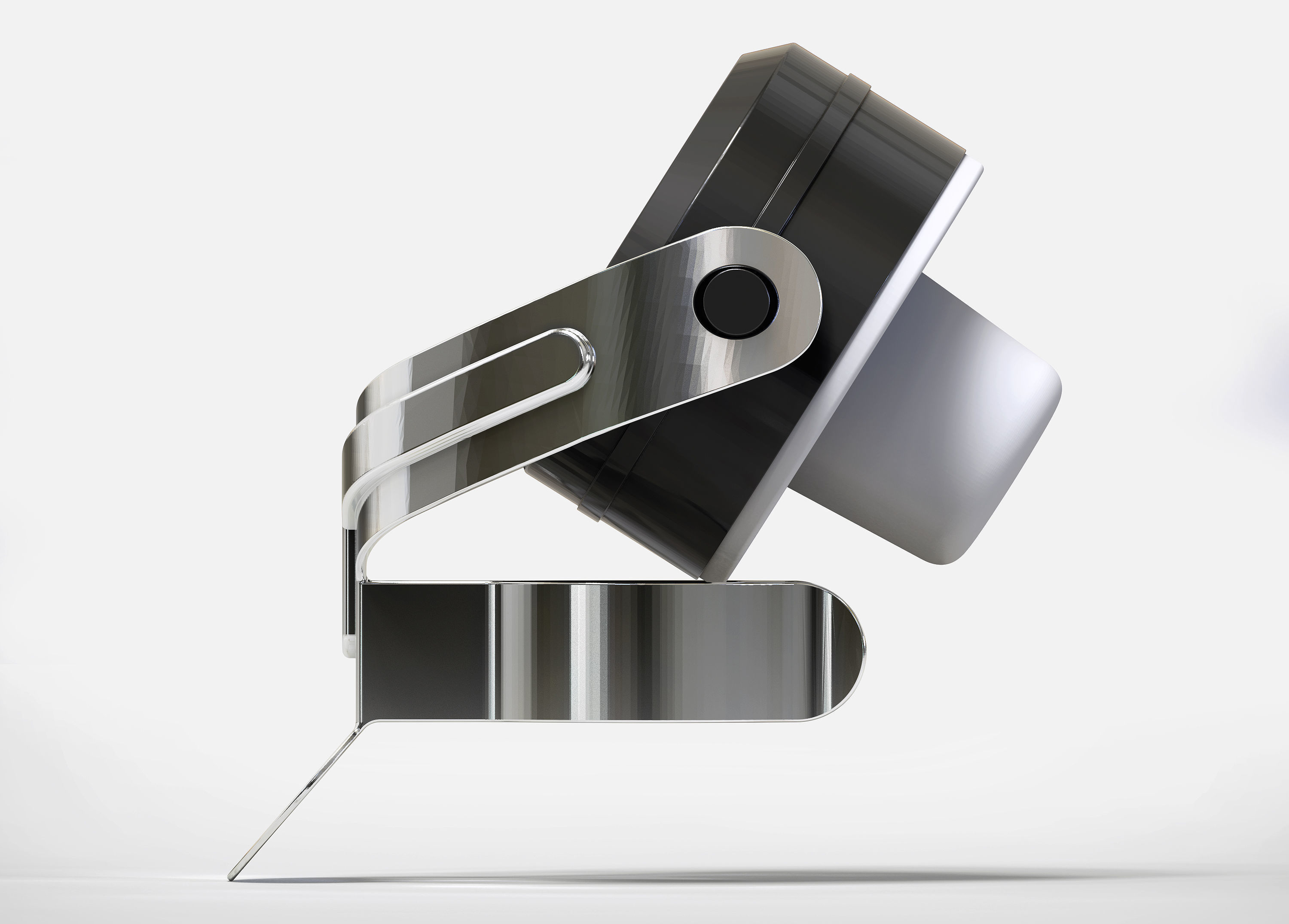 Mechanical bottle cap 3D model_1