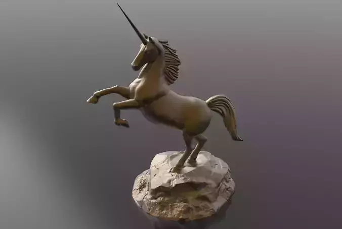 Unicorn Statue