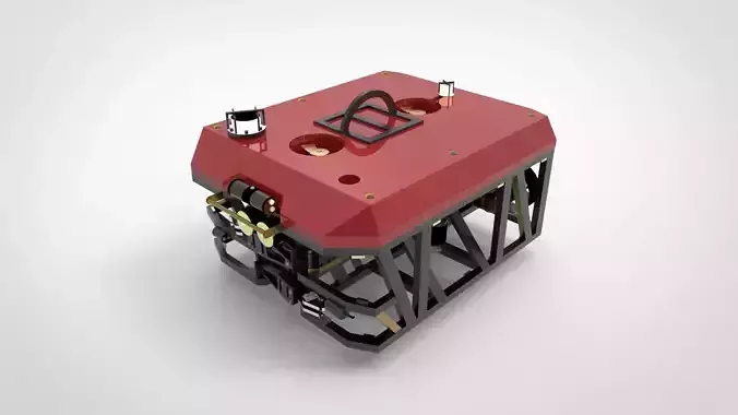 Submersible Remotely Operated Vehicle 3D model