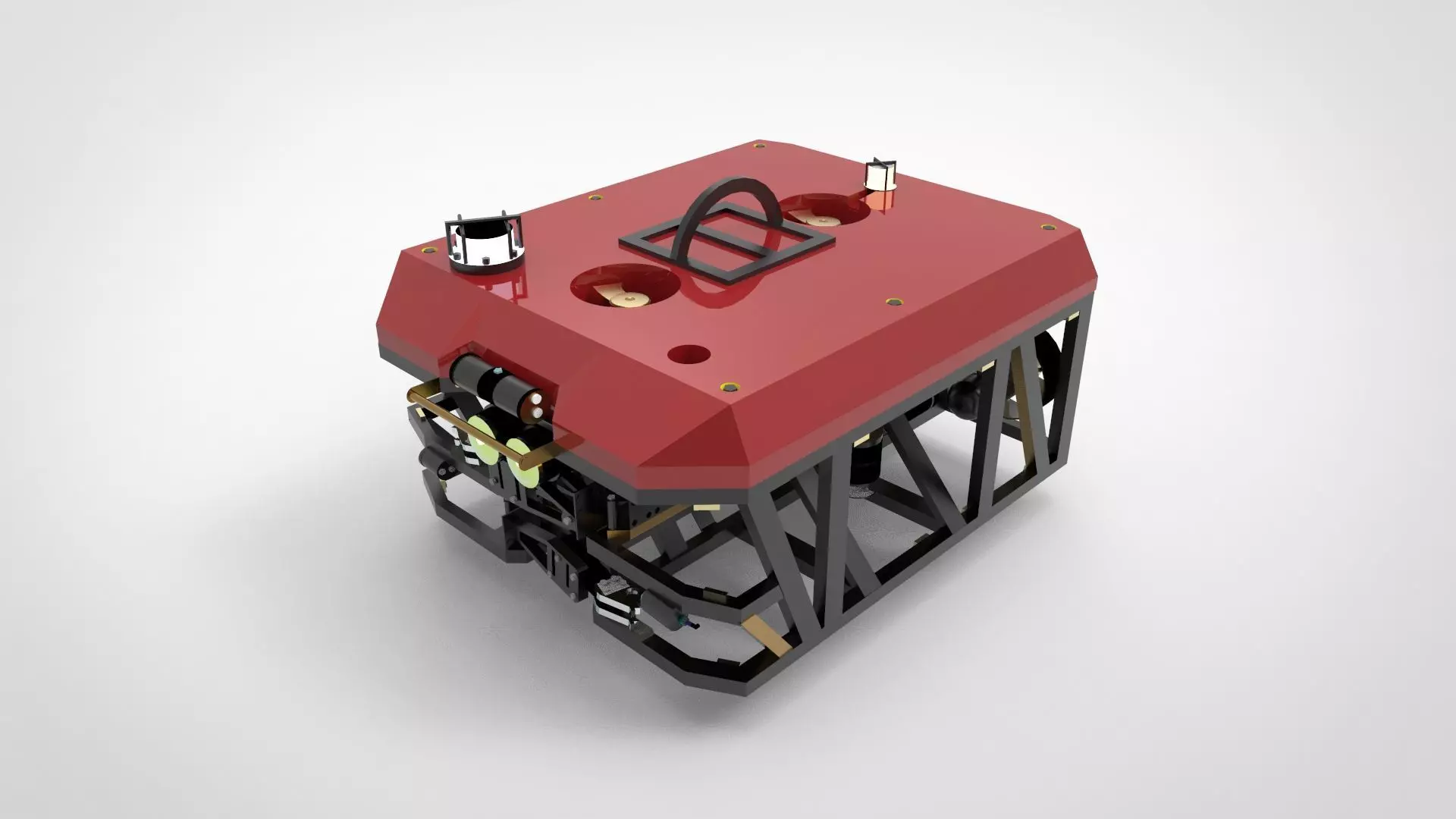 Submersible Remotely Operated Vehicle 3D model_0