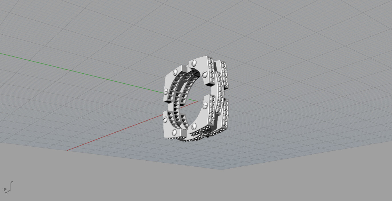 Mens Rings  3D print model_9