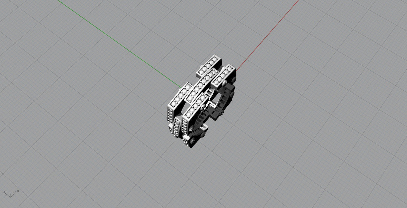 Mens Rings  3D print model_14
