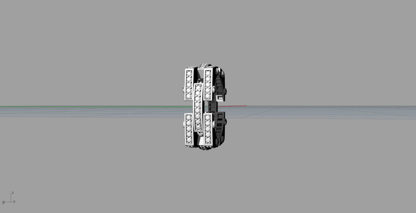 Mens Rings  3D print model_13