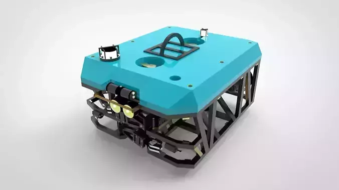 Submersible Remotely Operated Vehicle 3D model