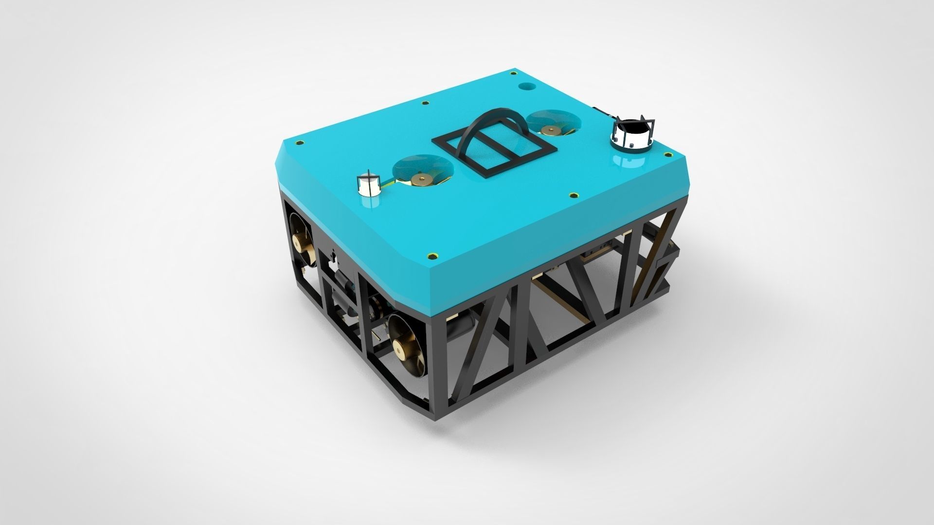 Submersible Remotely Operated Vehicle 3D model_3