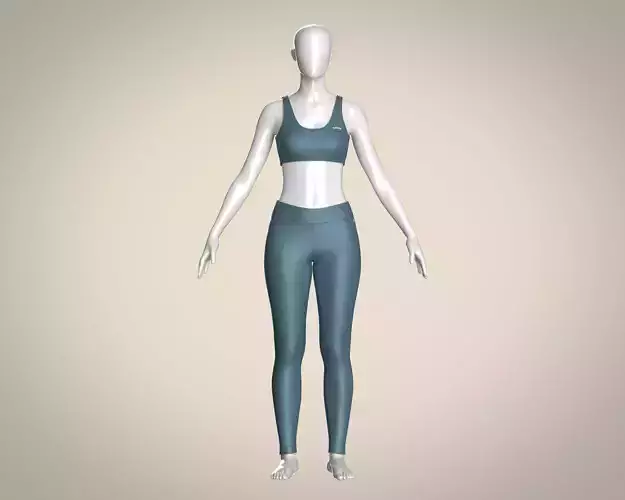 Girls Bralette with Leggings