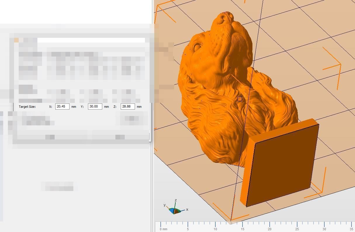 English Cocker Spaniel bust 3D print model_27