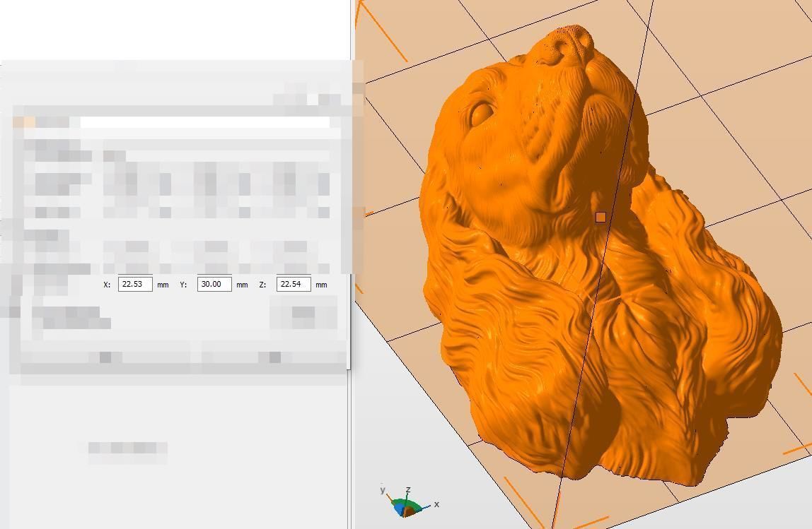 English Cocker Spaniel bust 3D print model_28