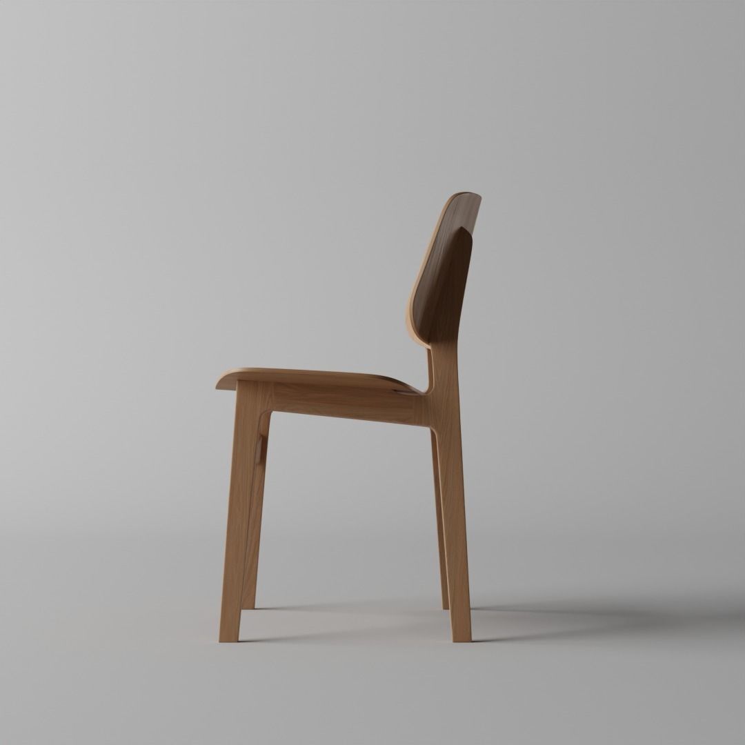 Chair Soborg  Free 3D model_3